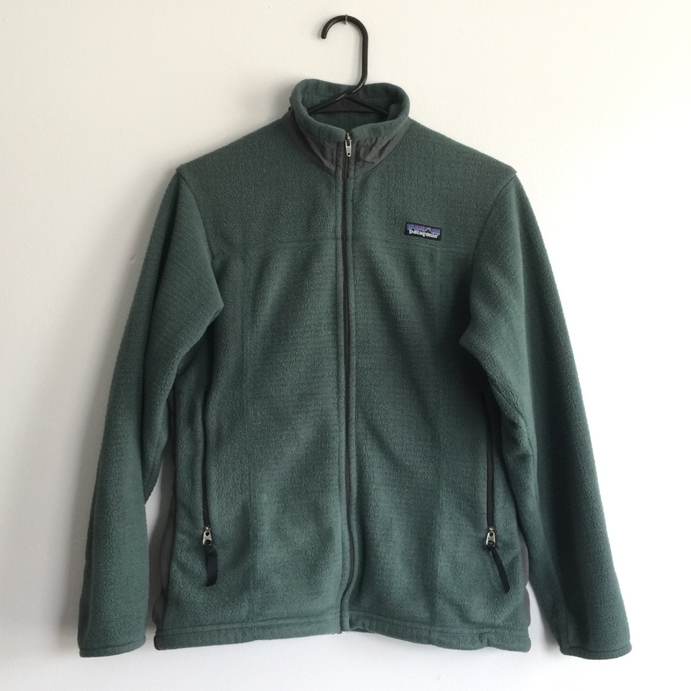 COPY - Patagonia Full Zip S Polartec Fleece Sage Green